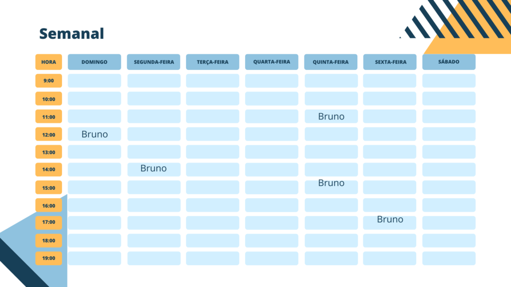 calendário